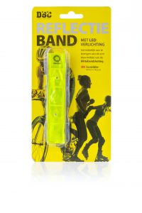 Reflectieband met LED verlichting