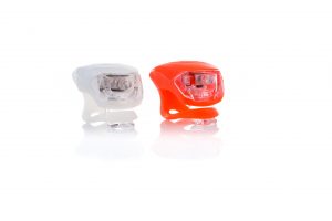 LED fietslampjes met siliconen bandje